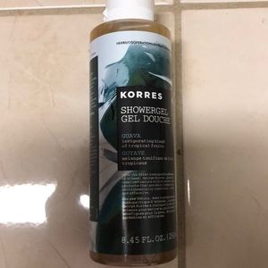 Brand new KORRES guava shower gel 8.45 oz